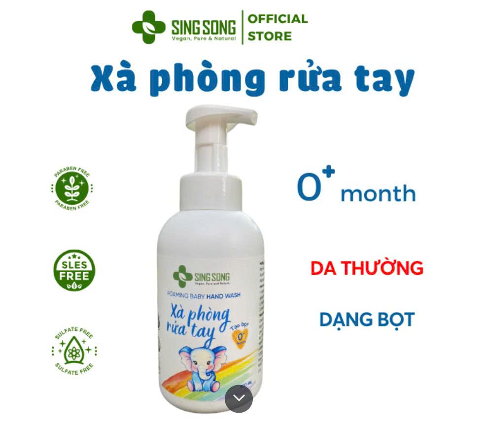 Xà phòng rửa tay 500ml (Da thường)